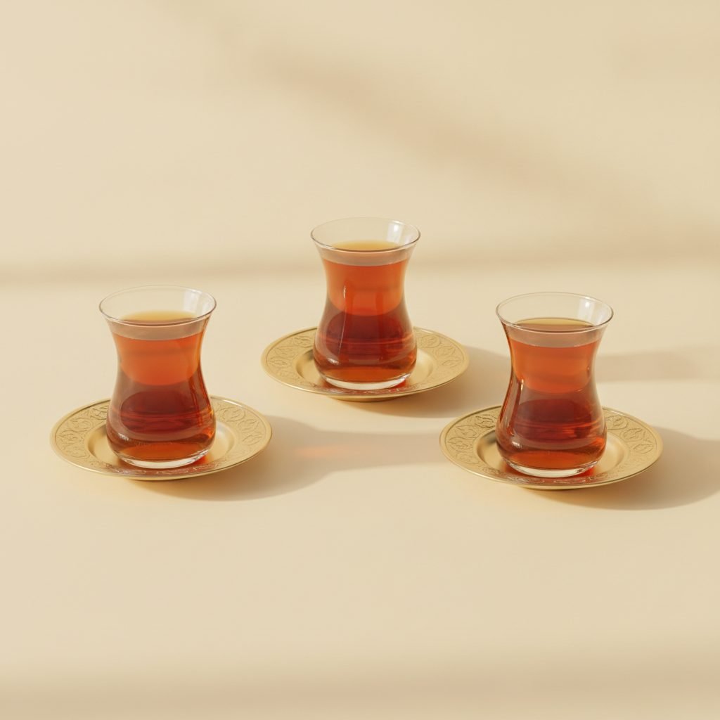 Tulip Tea Glass Set